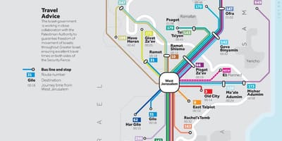 Mapa de ônibus 